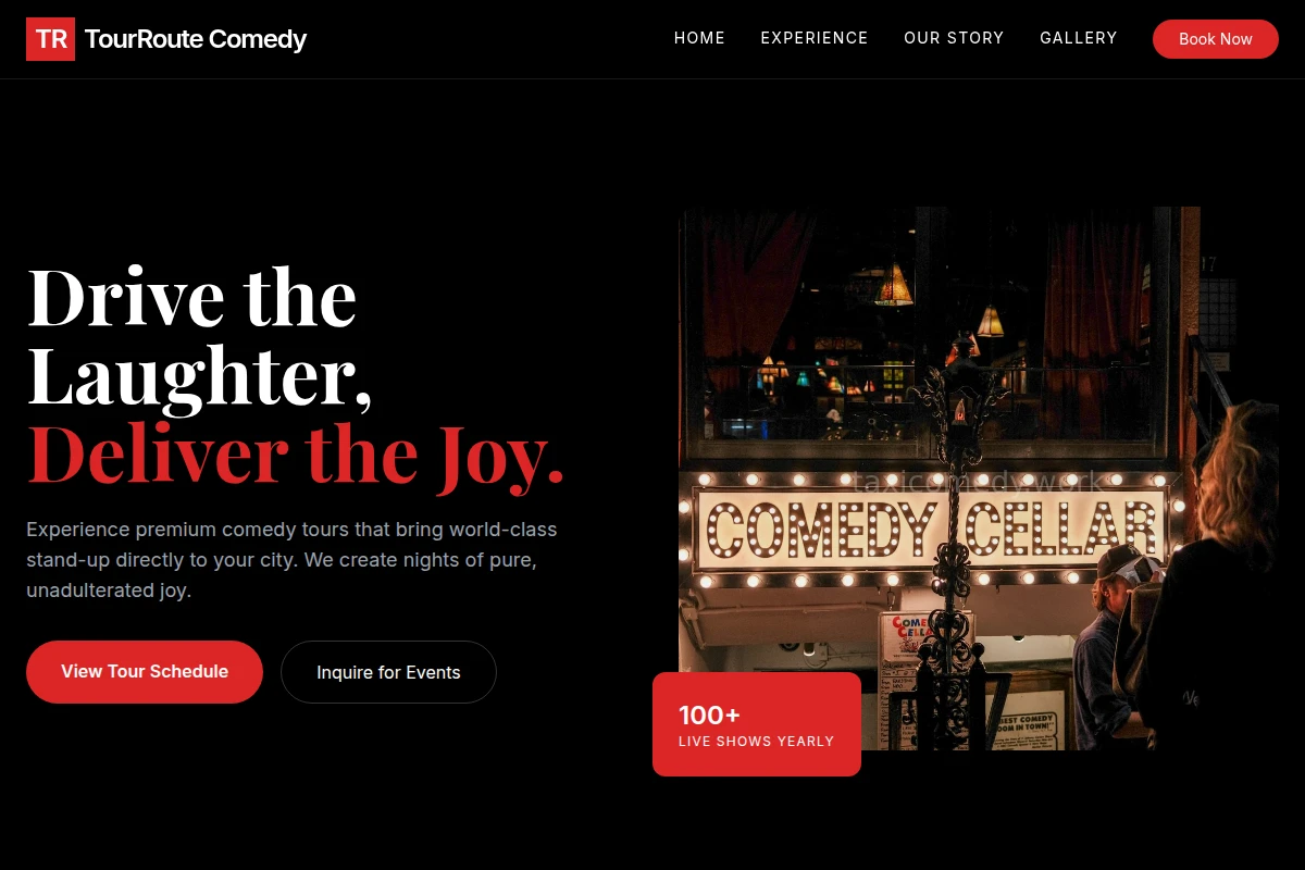 TourRoute Comedy