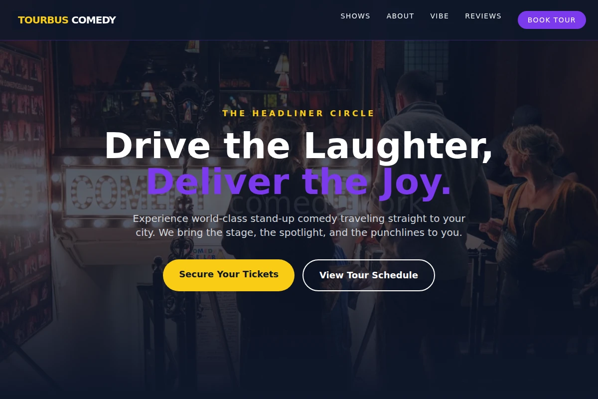 TourBus Comedy