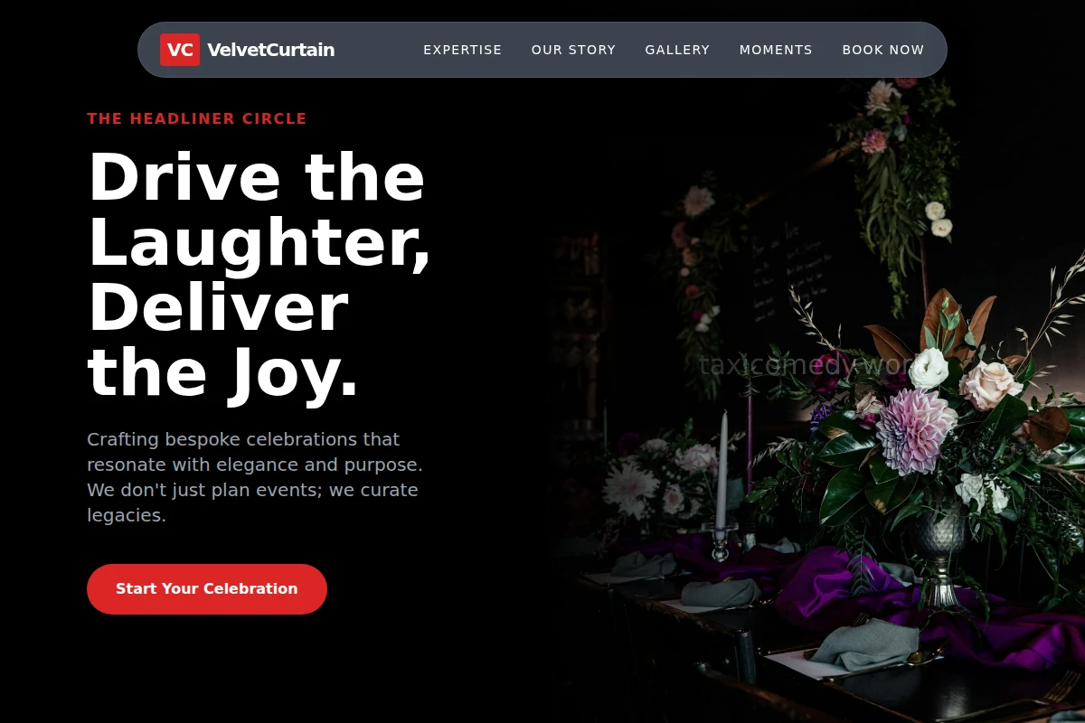 VelvetCurtain Event Planning