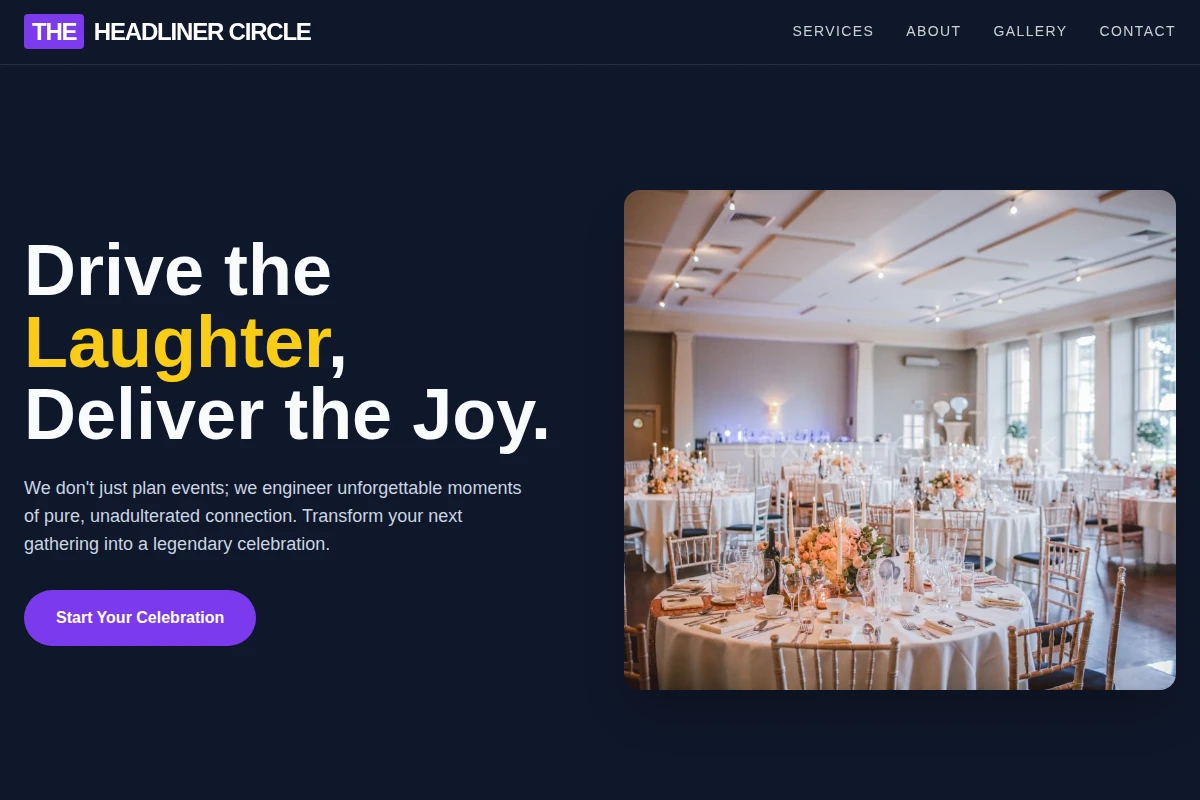 Laughter Event Planning