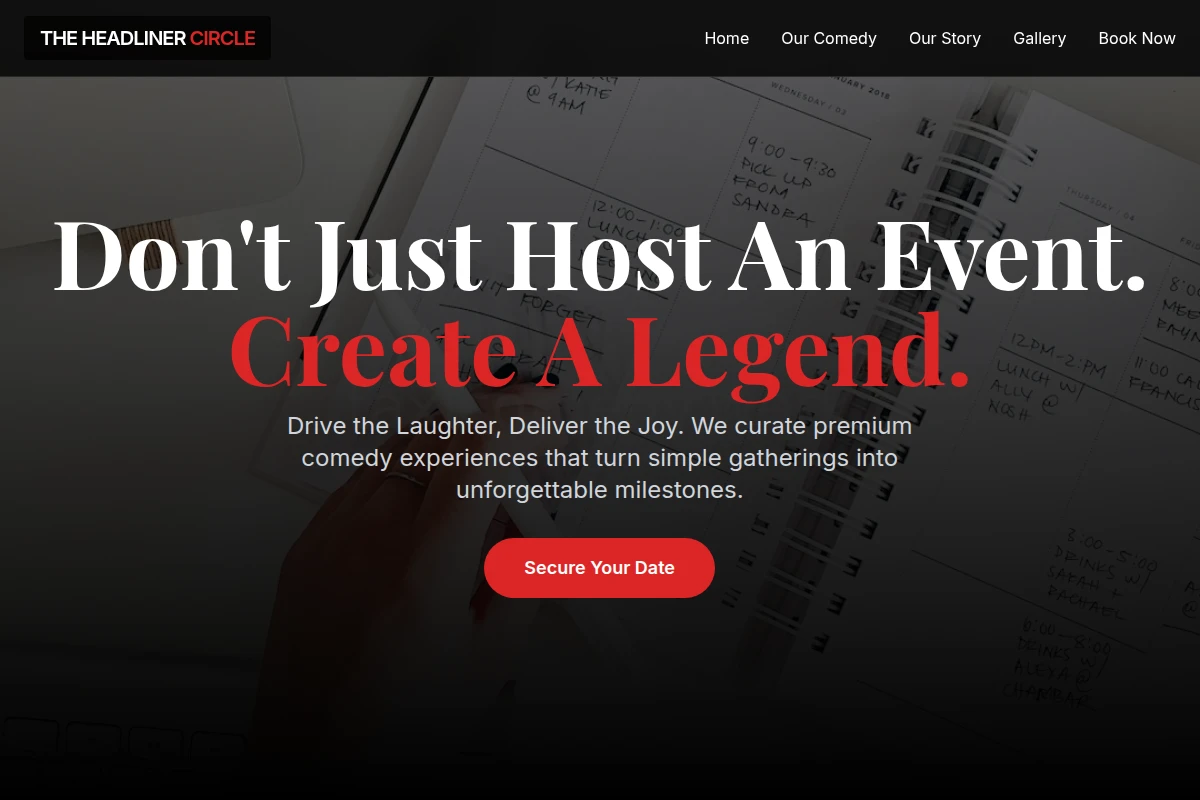 Humor Event Planning