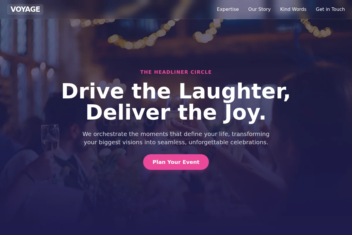 Voyage Event Planning
