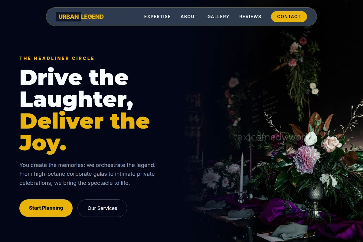 UrbanLegend Event Planning