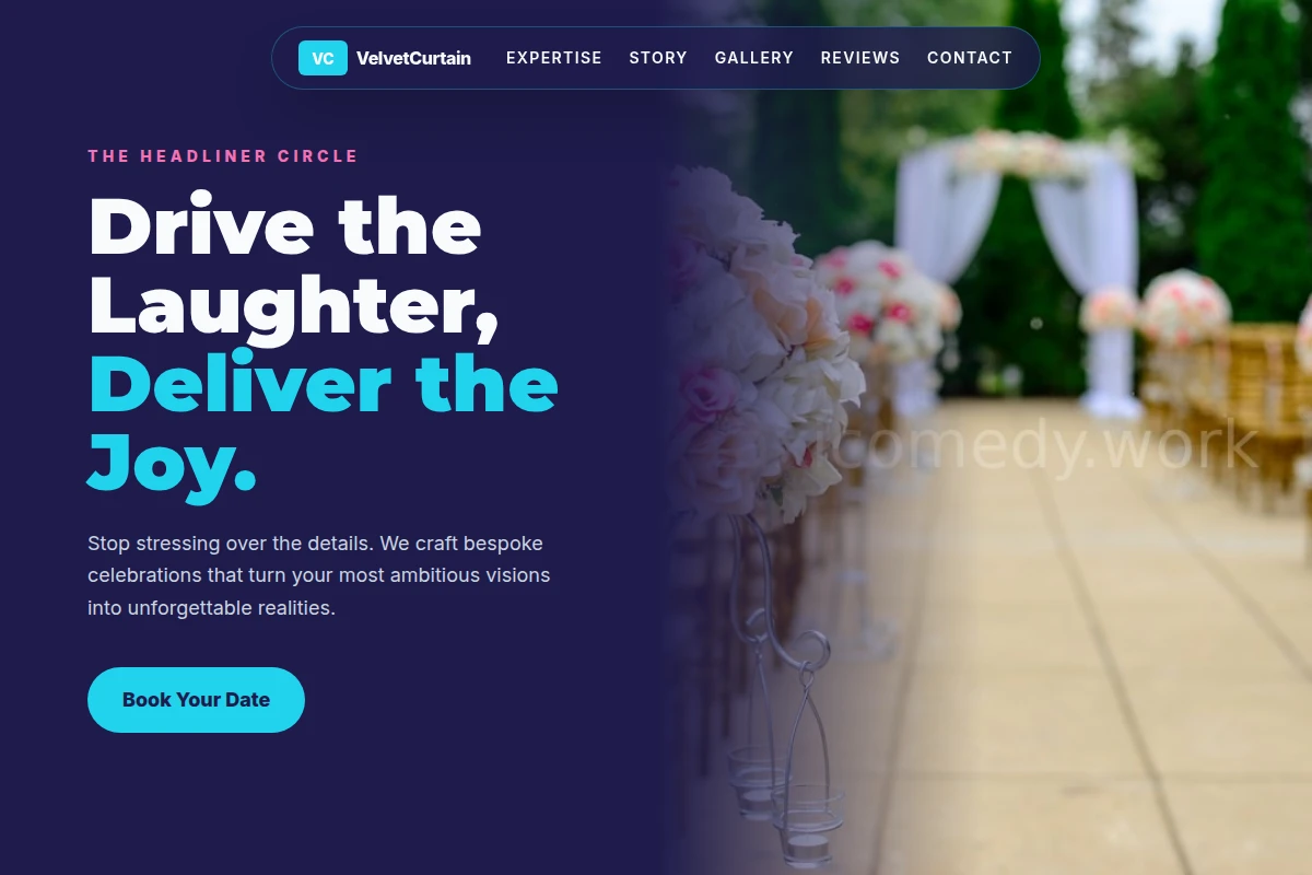 VelvetCurtain Event Planning