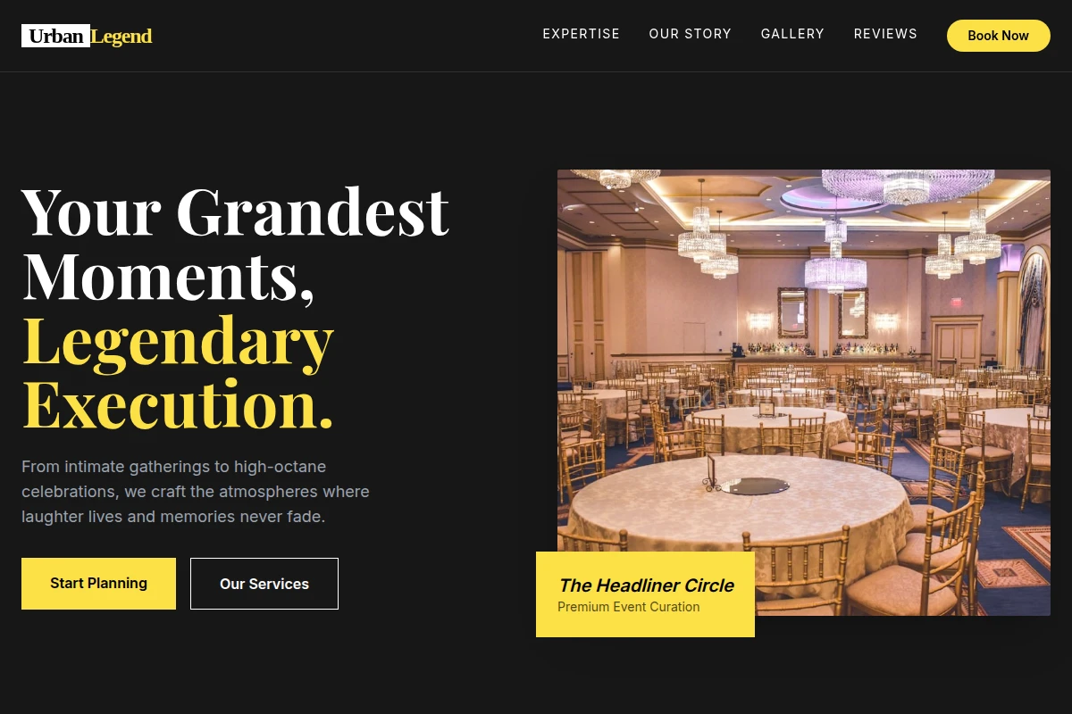 UrbanLegend Event Planning