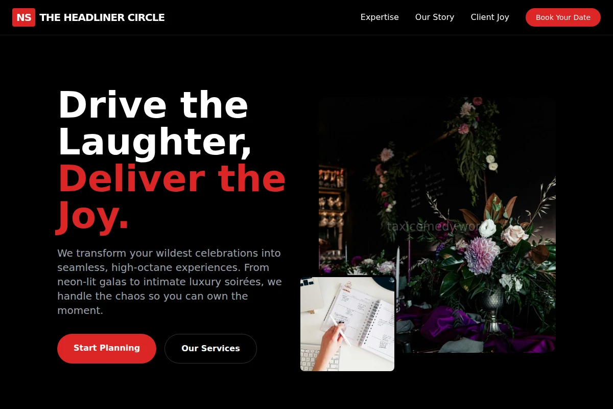 NeonSign Event Planning
