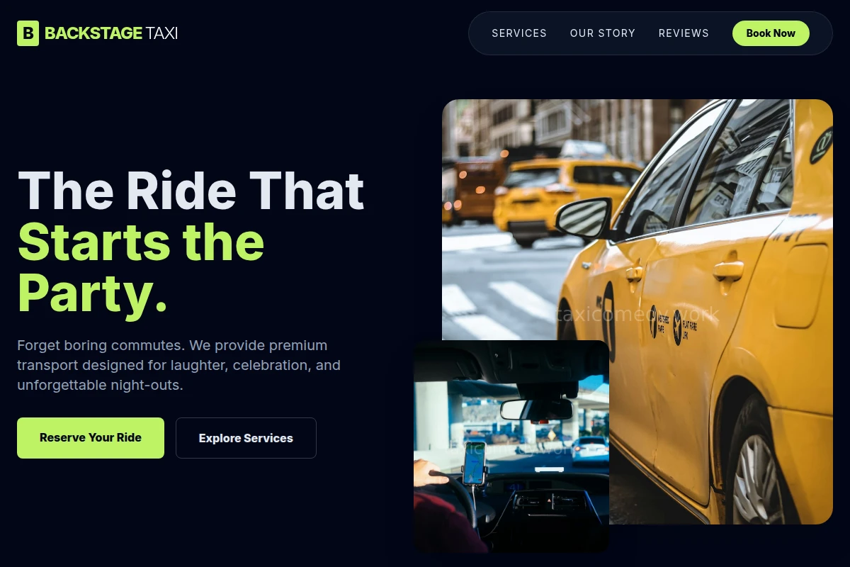 Backstage Taxi