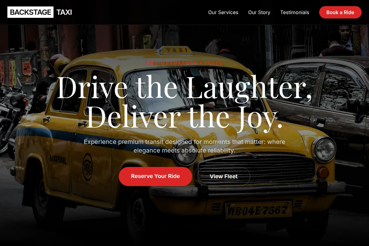 Backstage Taxi