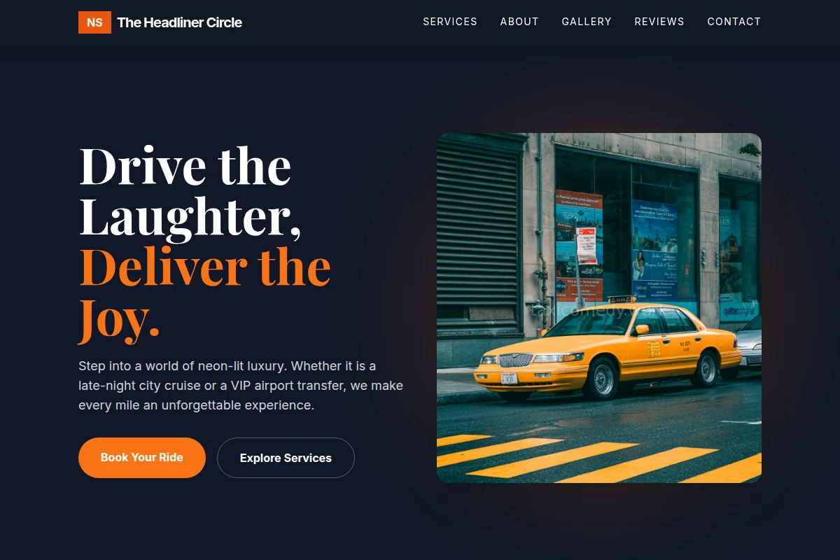 NeonSign Taxi